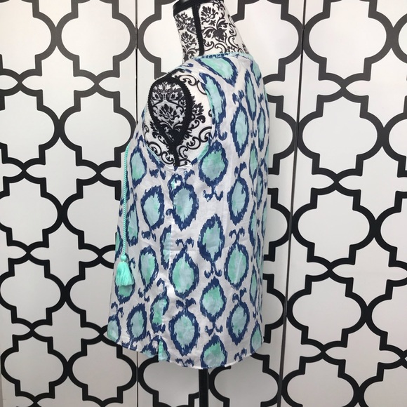 Lilly Pulitzer White/Otto Tank Top - Picture 4 of 6